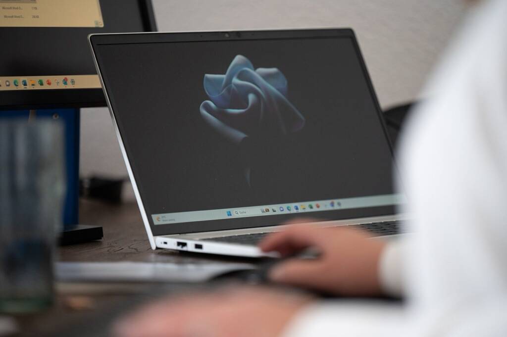 Digitale Arbeit im Büro